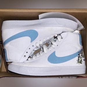 Nike Blazers, size 4.5 in kids and 6 in women’s
